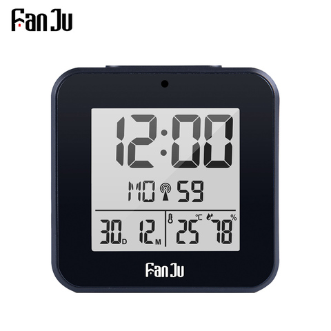 FanJu FJ3533B Alarm clock LED Digital Electronic Desktop Clock Temperature Thermometer Humidity Hygrometer Snooze Calendar Clock ► Photo 1/6