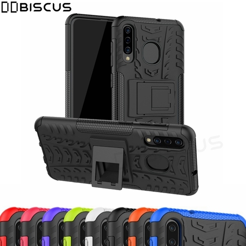 For Samsung Galaxy M30s A51 A71 A10 A20 A30 A40 A70 A10S A20E A80 A20S M20 A01 A11 Case Plastic Soft Silicone Hybrid Armor Cover ► Photo 1/6