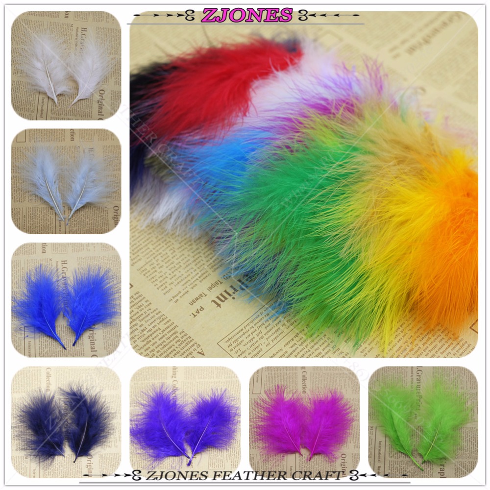 20 Quality Marabou Feathers 