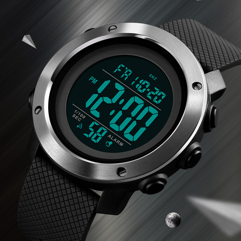 SKMEI Top Luxury Sports Watches Men Waterproof LED Digital Watch Fashion Casual Men's Wristwatches Clock Relogio Masculino ► Photo 1/6