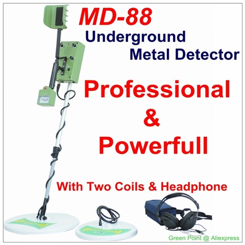 In stock MD-88 5m detection depth Underground Metal Detector MD88 Gold Digger Treasure Hunter Gold Detector Nugget finder ► Photo 1/3