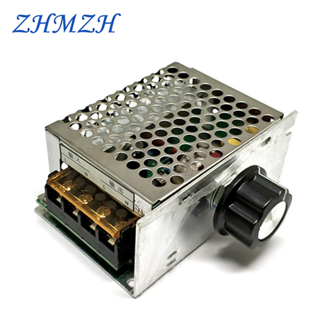 High Power 4000W Thyristor Electronic Dimmer 220V Silicon Controlled Rectifier Voltage Regulator Speed Control Thermostat ► Photo 1/2