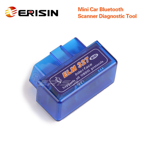 Erisin ES350 Mini ELM327 OBD2 V1.5 Car Bluetooth Scanner Diagnostic Tool ► Photo 1/2