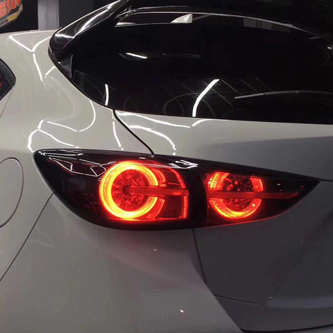 LED Rear Tail Light Lamp Brake Assembly For Mazda 3//Axela 2014-2018 Sedan