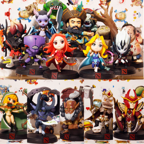 1pcs Hot Gift Collector's Edition Dota 2 Game Figure SLARK VS TINY Doom Boxed Exquisite PVC Action Figures Collection Dota2 Toys ► Photo 1/6