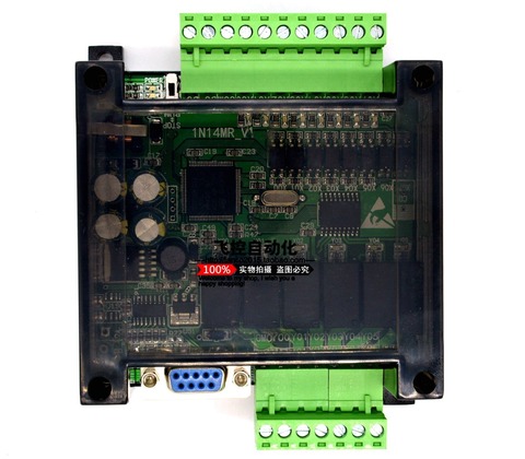 PLC industrial control board FX1N-14MR with RS485 Modbus RTU ► Photo 1/1