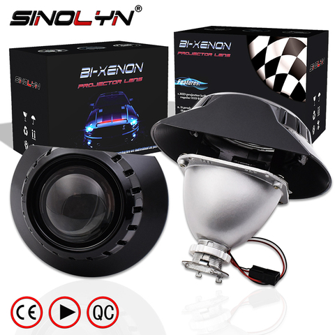Sinolyn H7 Projector Headlight For BMW E46 Coupe Tuning 325i 328i 330Ci Wagon/Sedan Halogen Lens Mini 2.5 Bi-xenon Accessories ► Photo 1/6