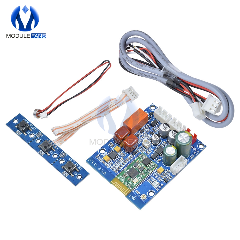 CSR8645 Bluetooth V4.0 Amplifier Board Module AUX APTX 2*5W DIY Bluetooth 