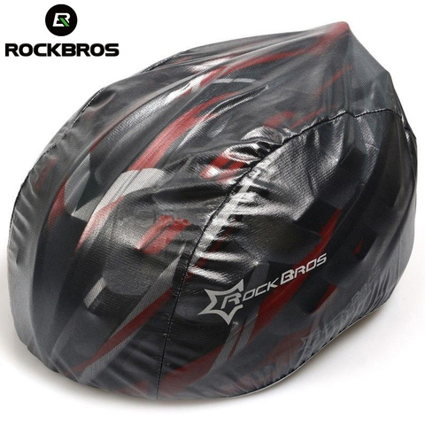 ROCKBROS Windproof  Waterproof Dust-proof Rain Cover MTB Road Bike Bicycle Helmet Cover Cycling Helmets Covers New, 4 Colors ► Photo 1/6