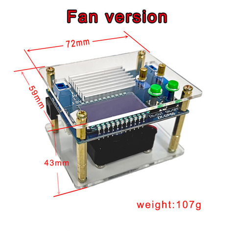 DC DC Automatic Boost/Buck Converter CC CV Power Module 0.5-30V 6A 60W 12V 24V adjustable power supply module laboratory ► Photo 1/6