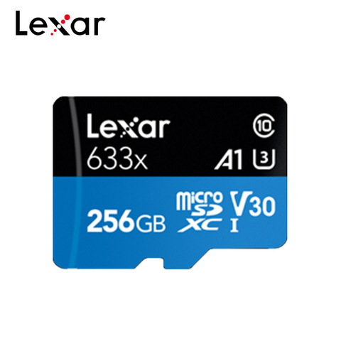 Lexar Original Micro SD Card 128GB TF Flash Card 256GB Memory Card 64G 32GB High Speed Up To Max 95M/s Class10 633x ► Photo 1/6