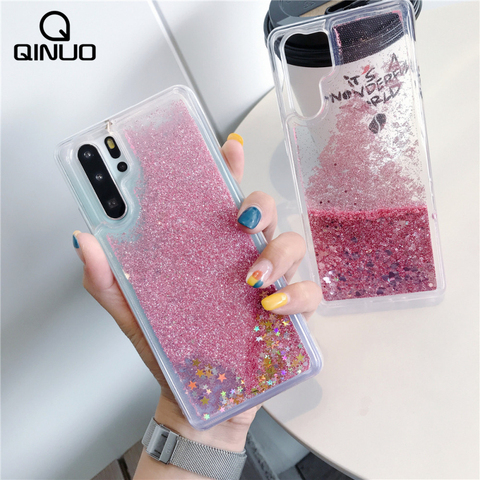 For Huawei P8 P9 P10 P20 P30 Lite Pro P Smart Plus 2022 Liquid Quicksand Case For Huawei Nova 2i 3 3i 3e 4 e Bling Sequins Cover ► Photo 1/6