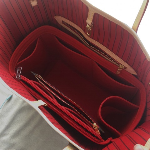 NeverFull PM MM GM Felt Cloth Insert Speedy Bag Organizer Makeup Handbag Organizer Travel Inner Purse Baby Cosmetic Mommy Bag ► Photo 1/6