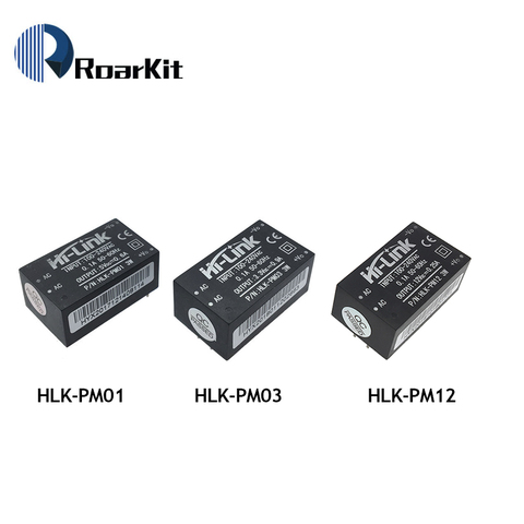 HLK-PM01 HLK-PM03 HLK-PM12 AC-DC 220V to 5V/3.3V/12V mini power supply module,intelligent household switch power supply module ► Photo 1/6