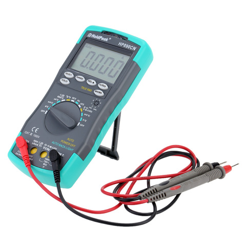 Digital Multimeter HP-890CN LCD Display AC/DC Voltage Ammeter Current Meter Temperature Tester Auto Range Diagnostic- tool ► Photo 1/6