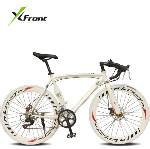Original X-Front brand Bend highway disc brake 700c 14 speed road bike aluminum alloy bicicleta racing bicycle ► Photo 1/6