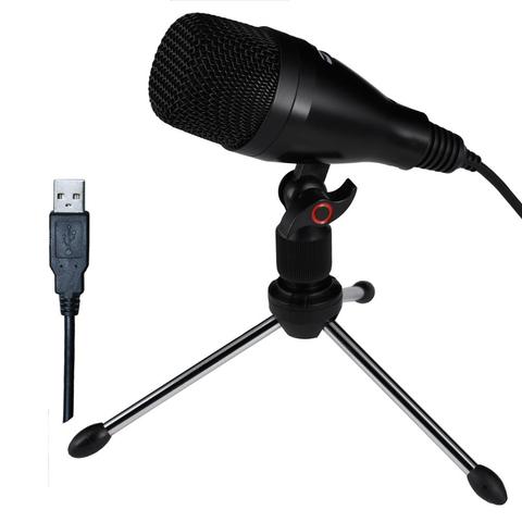 Freeboss CM-03 Recording Cardioid Electret Condenser USB Computer Microphone With Tripod  for Podcast Computer laptop PC Record ► Photo 1/6