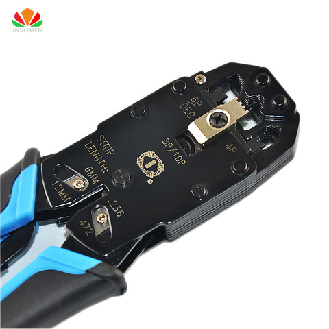 PROF Multifunctional TL-200r ethernet cable modular crimping pliers strippers 10p10c 8P8C 6P4C 8