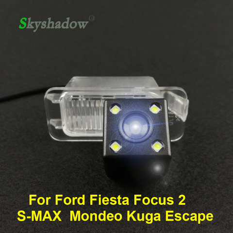 Car CCD Night Vision Backup Rear View Camera Waterproof Parking For Ford Fiesta Focus 2 S-MAX S Max Mondeo Kuga Escape 2013 ► Photo 1/6