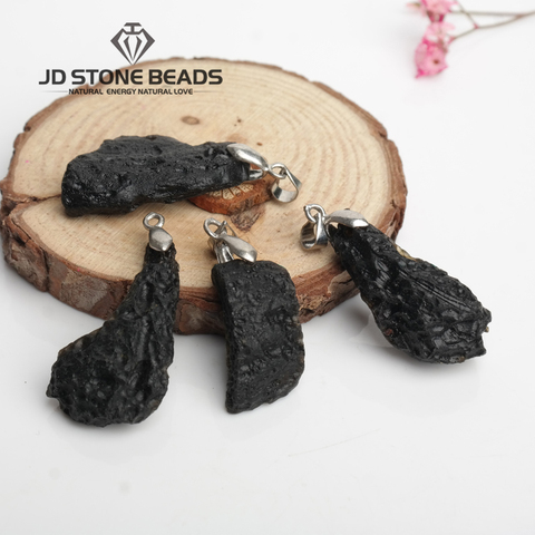 Free Shipping Natural Meteorites Pendant Wholesale Natural Stone Pendant Necklaces For Women and Men ► Photo 1/6