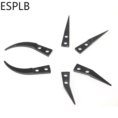 ESPLB Black Ceramic Tweezers Tip Straight/Little Curved/Big Curved Insulated Electronic Cigarette Tweezers Tip ► Photo 1/4