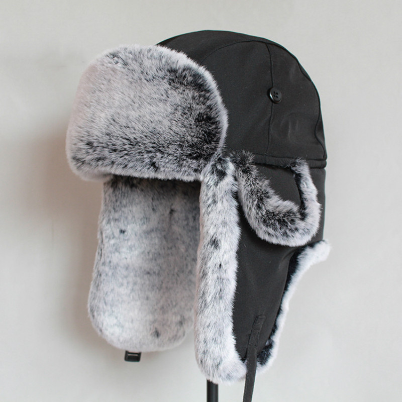 Earflap Hat Bomber Hats Amazon Winter Bomber Hat For Men Faux Fur