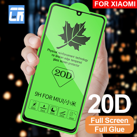 20D Full Tempered Glass On The for Xiaomi 9 8 SE Mi 8 Lite Screen Protector for Xiaomi Redmi Note 9 7 8 Pro 7 9 Protective Glass ► Photo 1/6