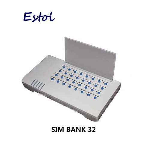 DBL SIM Bank SMB32 server,32 SIM CARDS SMB32 Remote SIM cards manage,emulator DBL goip(Auto IMEI Changeable+Auto SIM Rotation) ► Photo 1/4