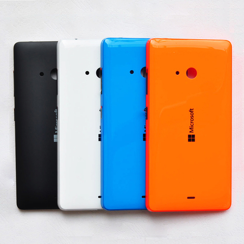 ZUCZUG New Original Plastic Rear Housing For Microsoft Nokia Lumia 540 Battery Cover Back Case With Side Buttons 540 Repair Part ► Photo 1/6