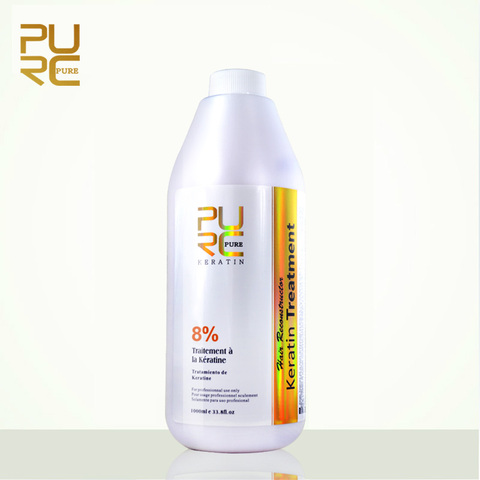 PURC Brazilian keratin hair treatment formalin 8% 1000ml hot sale