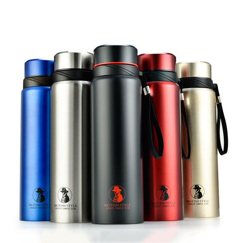 700/800/1000ml Business Vacuum Flask Stainless Steel Tumbler Portable Insulated Cup Thermos Bottle Coffee Travel Mug ► Photo 1/6