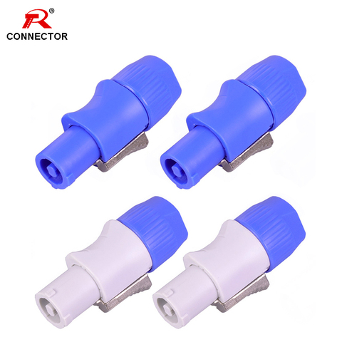 8pcs Powercon Connector 3pin 20A 250V NAC3FCA NAC3FCB Power Male Plug for Electric Drill LED Screen Stage Lighting Power Connect ► Photo 1/6