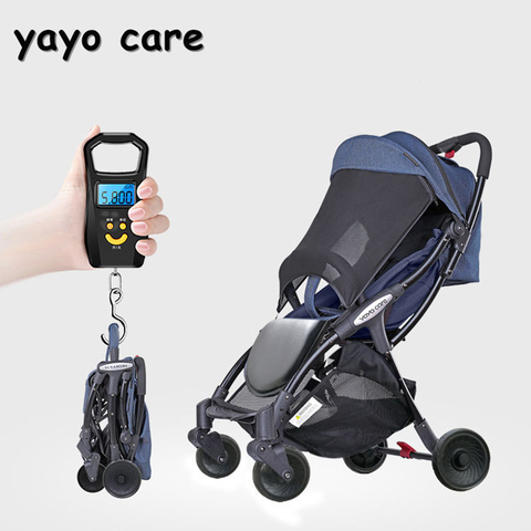 yayo care baby stroller folding portable trolley umberlla mini lightweight stollers One button to collect the car, very fast ► Photo 1/6