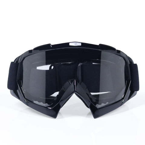 Adult Motocross Goggles Motorcycle Bike Glasses Cross Country Flexible Clear Lens Ooculos de grau ► Photo 1/6