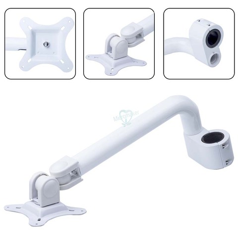 Dental Unit Post Mounted LCD Monitor Intraoral Camera Mount Arm Metal Dentist Tools ► Photo 1/6