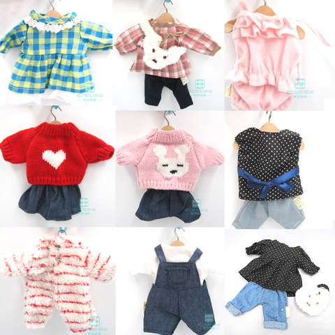 30cm Doll Clothes for 1/6 BJD Doll rabbit Cat Bear Plush Toys Soft Dress Skirt Sweater ► Photo 1/6