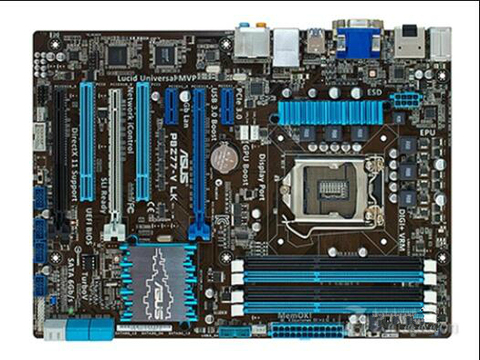 Used Asus P8Z77-V LK  Desktop Motherboard Z77 Socket LGA 1155 i3 i5 i7 DDR3 32G ATX Original motherboards ► Photo 1/1