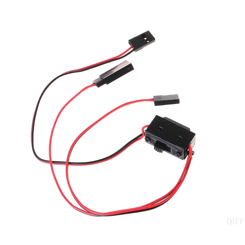 NEW Power On/Off Switch With JR Receiver Cord For RC Boat Car Flight #K9 