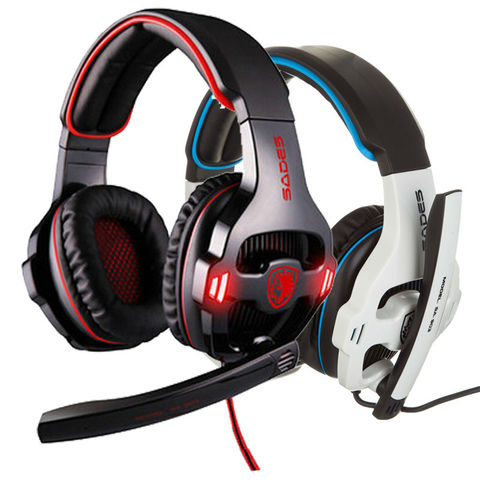 Buy Online Sades Sa903 7 1 Pro Gaming Headset Gamer Wired Noise Canceling Headband Bass Game Headset Earphones Headphones Alitools Buy Online Sades Sa903 7 1 Pro Gaming Headset Gamer Wired Noise Canceling Headband Bass Game Headset Earphones Headphones Alitools