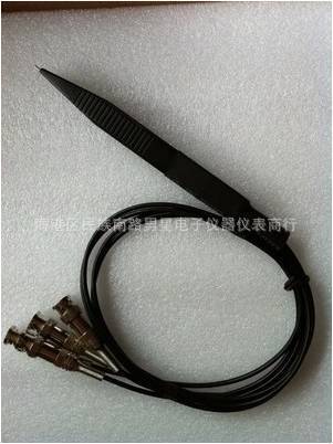 Fast arrival Black  IC SMD Test Kelvin Clip Probe for LCR Meter with 4 BNC Test Wires Digital Oscilloscope Scope Clip Probe ► Photo 1/2