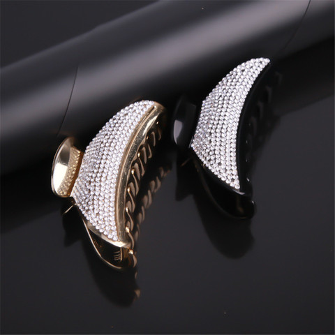 2022 New Arrival Large Hair Claw Elegant Full Crystal Women Hairs Clip Hairpin Rhinestone Clamp Styling Accessories ► Photo 1/6
