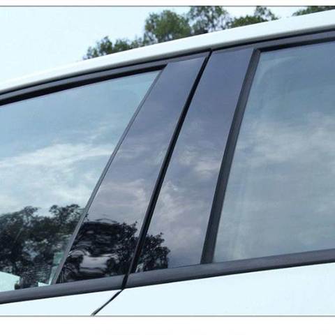 10pcs/Set  Car Door Window BC Pillar Posts Trim Cover Stickers Kit For Mazda CX-5 CX5 2011 2012 2013 2014 2015 2016 Car Styling ► Photo 1/6
