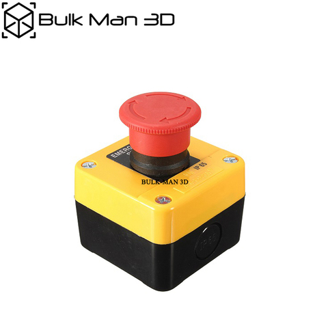 Emergency STOP Button N/C Switch E-stop Push Button Switch Emergency Stop Switch for OX CNC,Workbee CNC Engraving Machine ► Photo 1/1