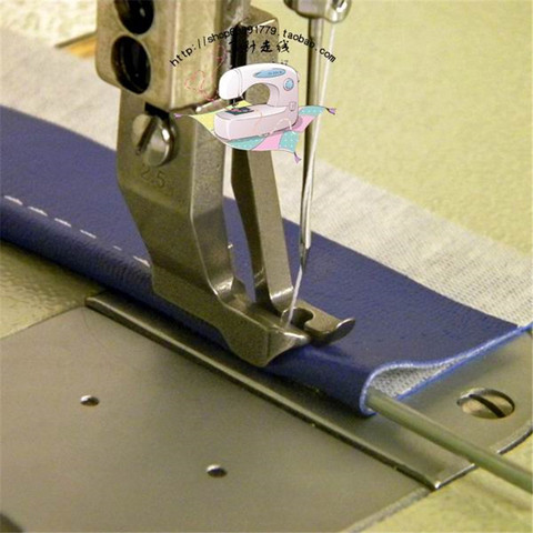 Industrial sewing machine welting presser foot 2.5mm All steel inner and outer presser foot ► Photo 1/3