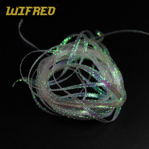 4 yards Fly Tying Pearl Braided Lace for Fly Bait Fish Body Scud Shrimp Backing Back Body Streamer Dressing Chenile Flash 2.8mm ► Photo 1/6