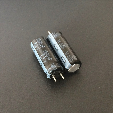 10pcs 1800uF 6.3V FL Series 8x20mm Original Low ESR 6.3V1800uF motherboard Capacitor ► Photo 1/2