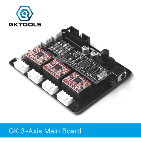 GKTOOLS, Mana 3 Axis Stepper Motor Controller Driver Board For DIY Laser Engraver support Benbox, GRBL ► Photo 1/1