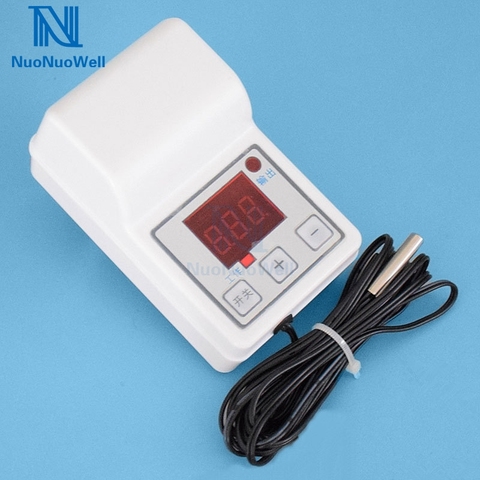 Greenhouse Nursery Bed Intelligent Temperature Controller AC 220V DIY Air/Soil Heating Cable Aquarium Thermostat Winter ► Photo 1/6