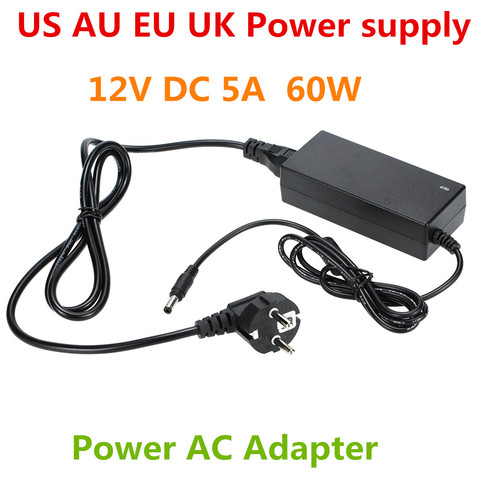 Power AC Adapter 12V DC 5A  60W for iMAX B6 Balance Charger+US +AU+EU+UK Power supply line  Free shipping ► Photo 1/6