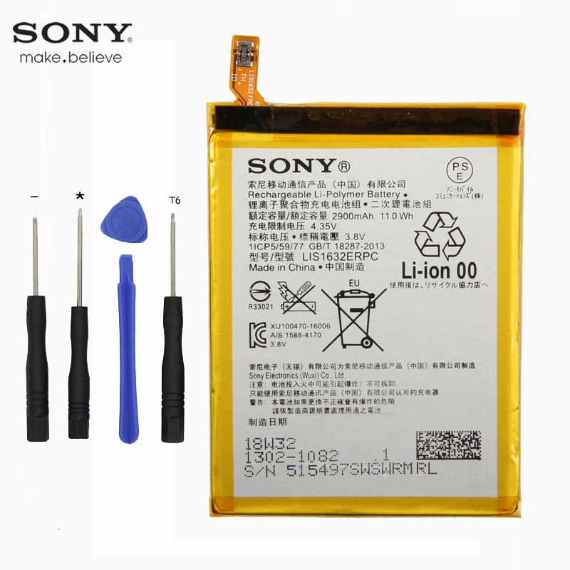 Batería Original Sony LIS1632ERPC Batería para Sony Xperia Xzs G8231